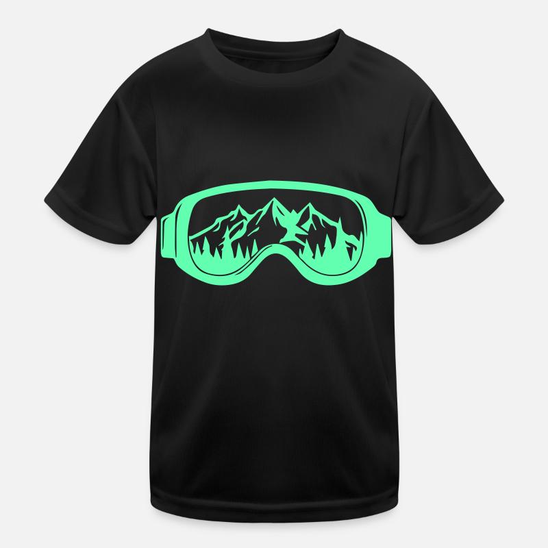 Ski goggles Kids Functional T-Shirt