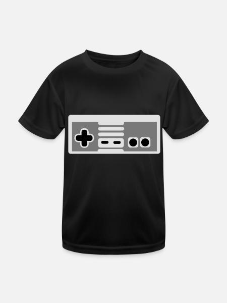 Controller - Kids Functional T-Shirt - black - Front