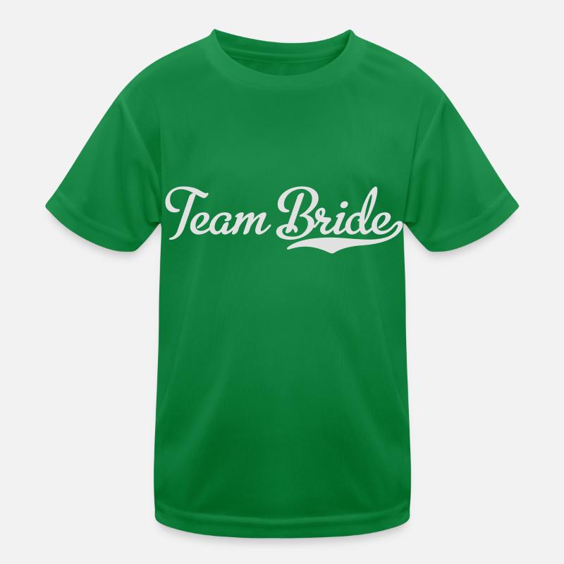 Team Bride Kinder Funktions-T-Shirt
