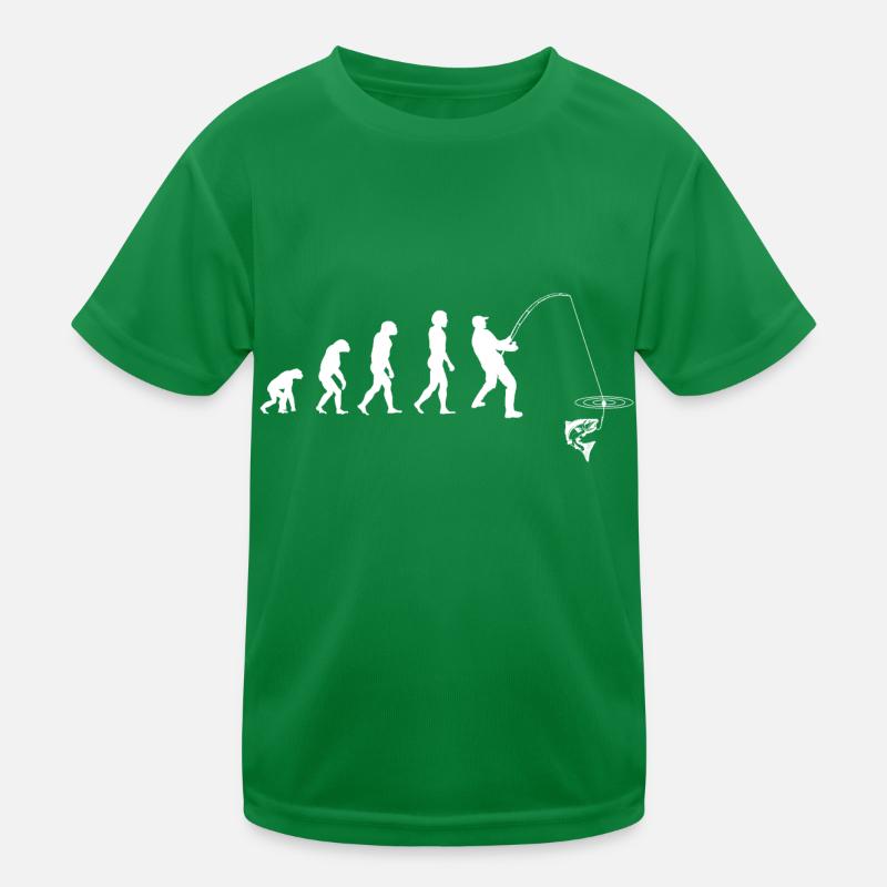 Fischer Evolution Kinder Funktions-T-Shirt