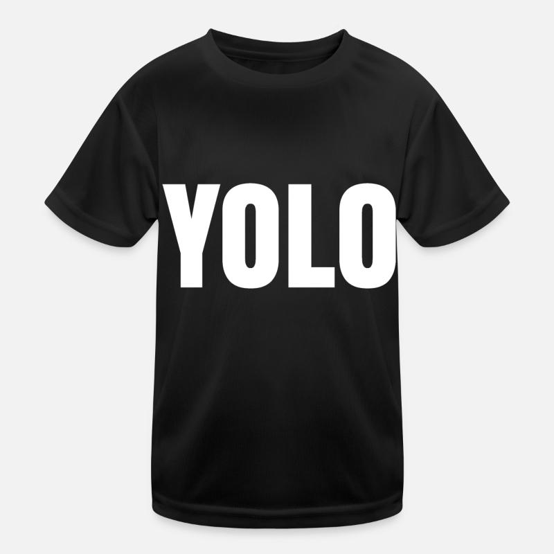 YOLO T-shirt sport Enfant