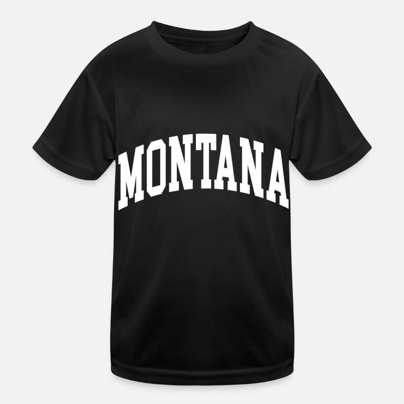 montana Kinder Funktions-T-Shirt