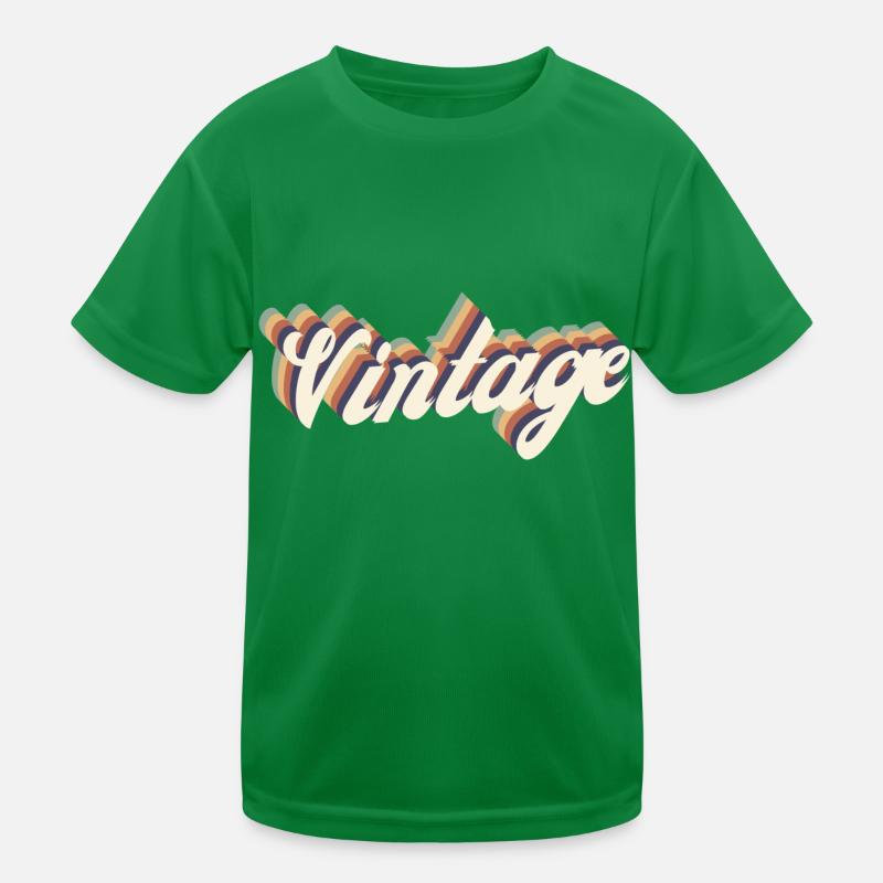 Weinlese Kinder Funktions-T-Shirt