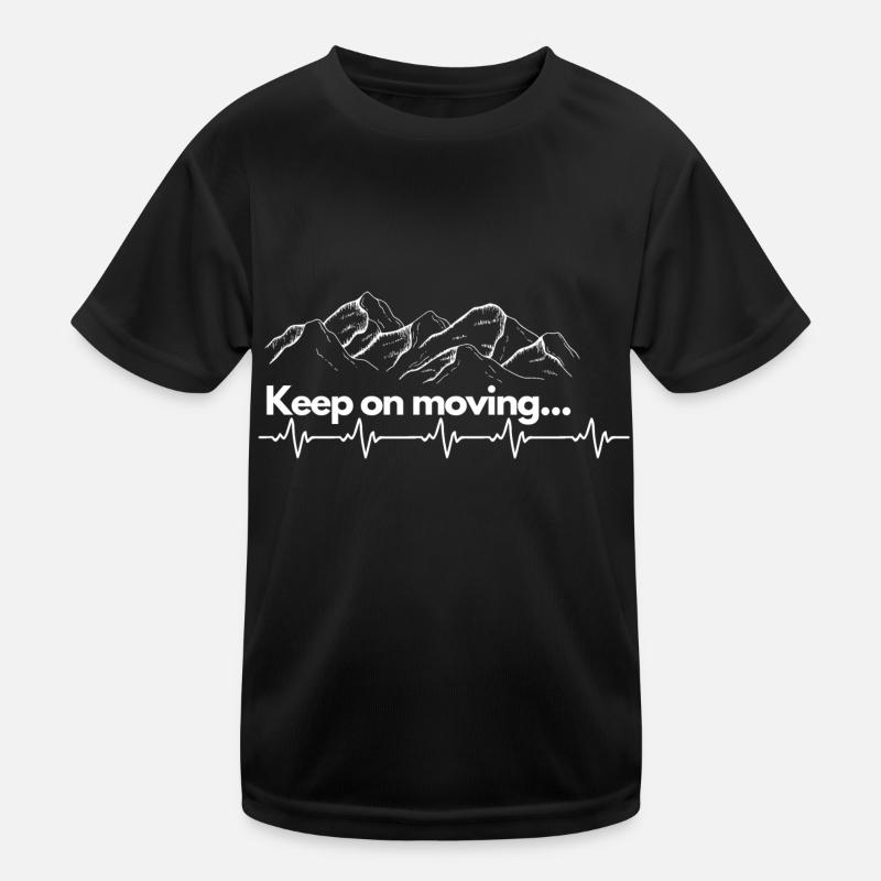 Continuez à bouger (battement de cœur) T-shirt sport Enfant