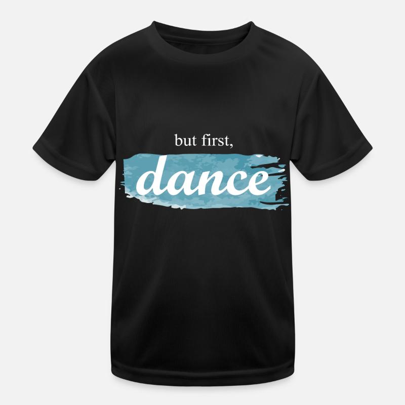 Dancing Dance Music Kids Functional T-Shirt
