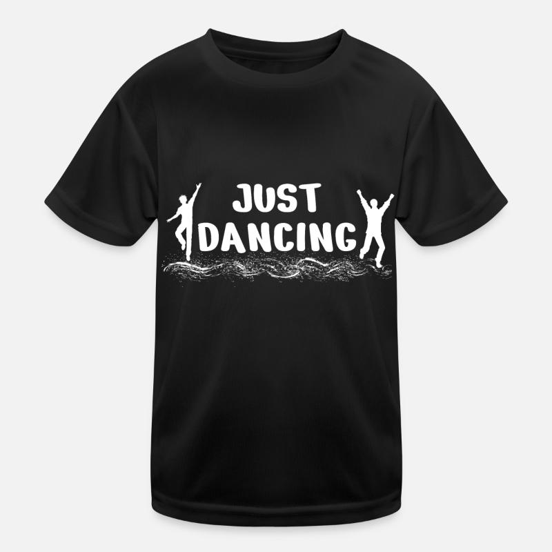Dancing Dance Music Kids Functional T-Shirt