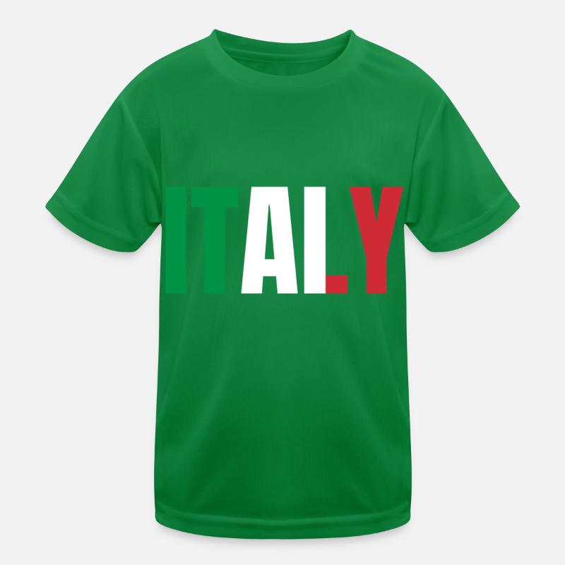 Drapeau de l’Italie T-shirt sport Enfant