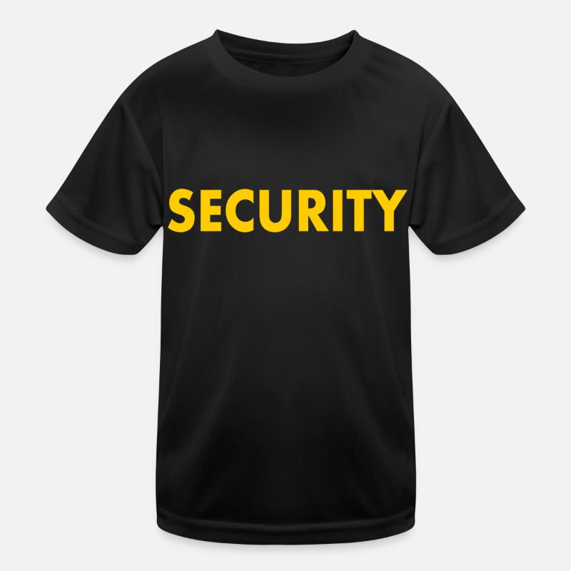 Security Kinder Funktions-T-Shirt