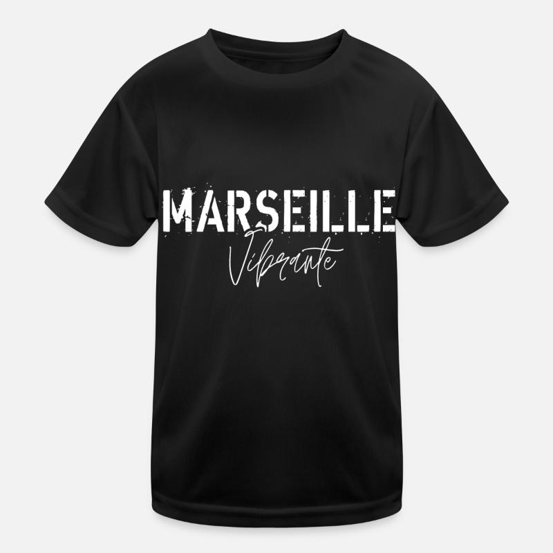 Vibrant Marseille Kids Functional T-Shirt
