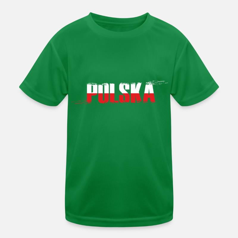 National patriotic theme - Poland Kids Functional T-Shirt