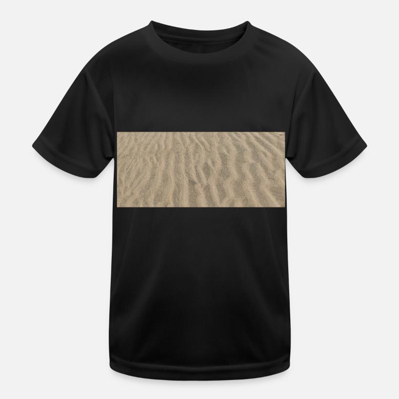 Sand horizontal Kids Functional T-Shirt