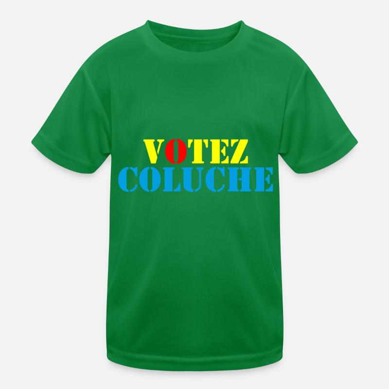 Votez Coluche 01 T-shirt sport Enfant