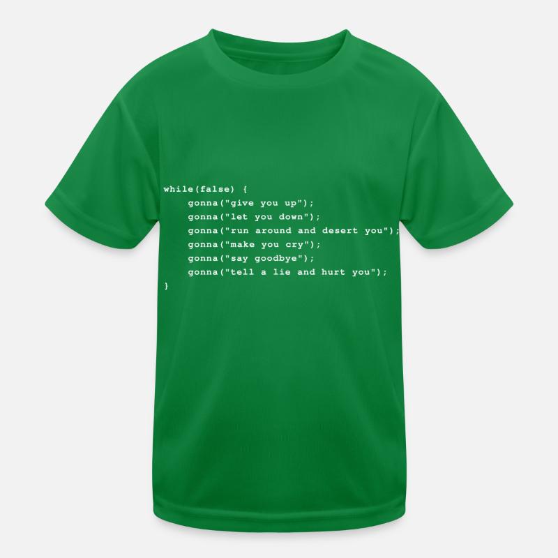 Programmation disant cadeau informatique T-shirt sport Enfant
