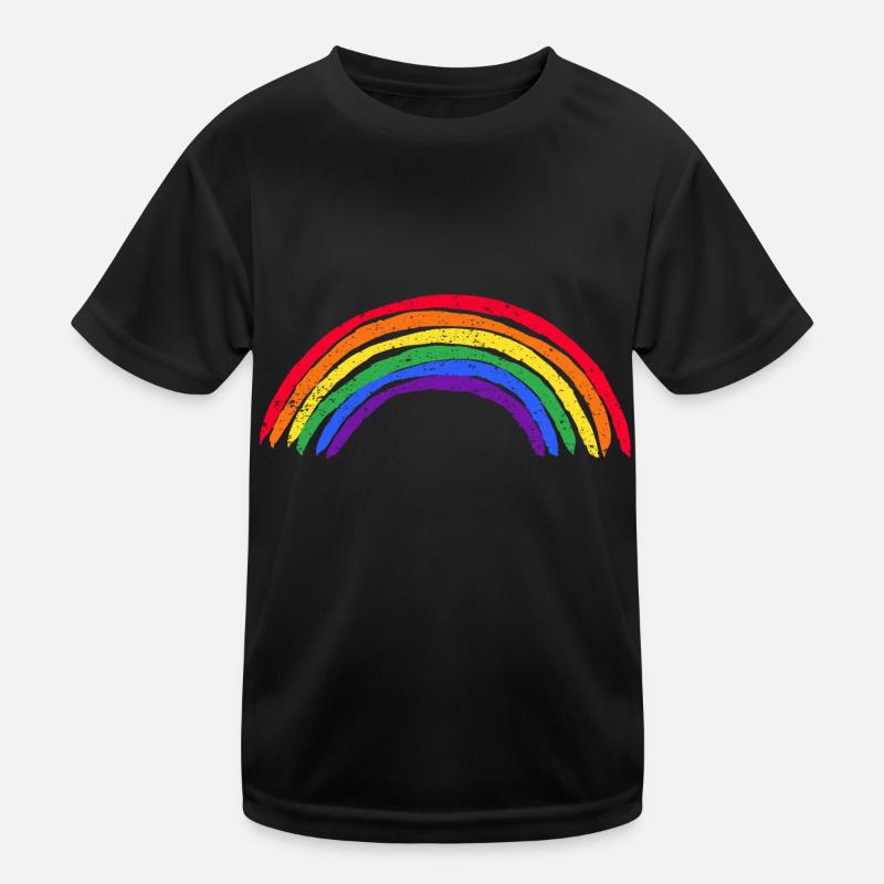LGBT Freunde Pride Rechte Spruch Geschenk Kinder Funktions-T-Shirt