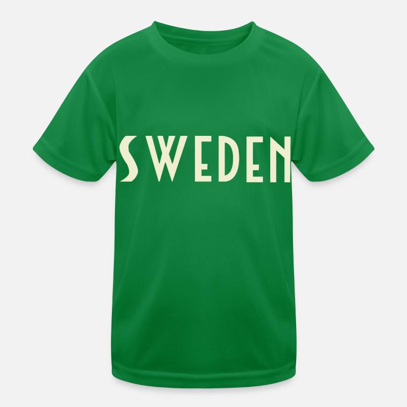 Sweden Kids Functional T-Shirt