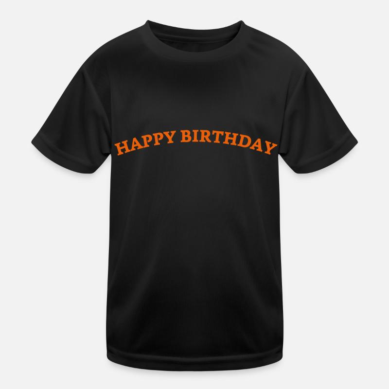 Bon anniversaire T-shirt sport Enfant