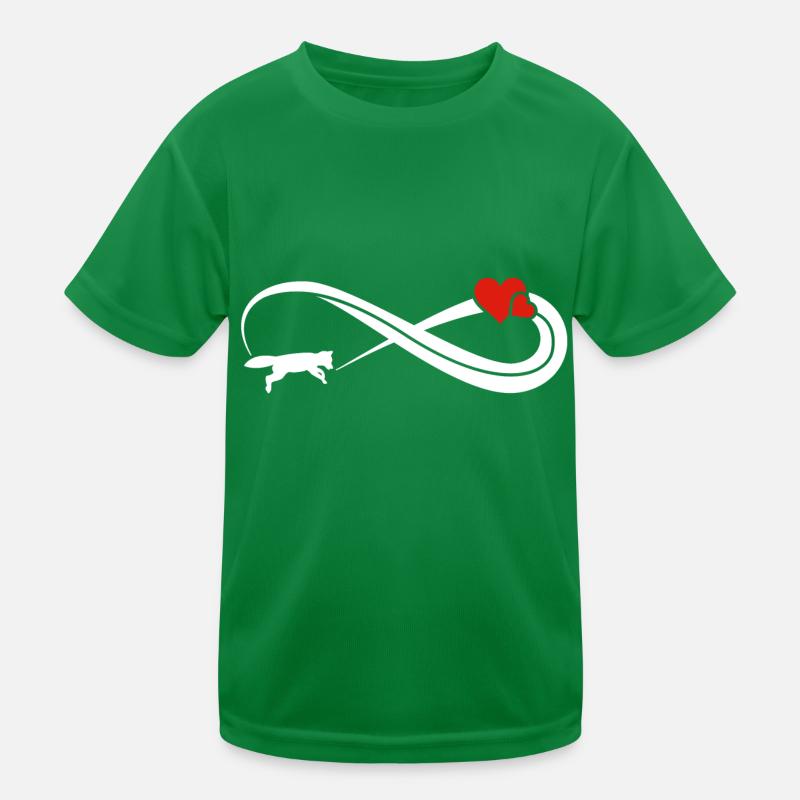 Unendlich Fuchs Unendlichkeit Zeichen Kinder Funktions-T-Shirt