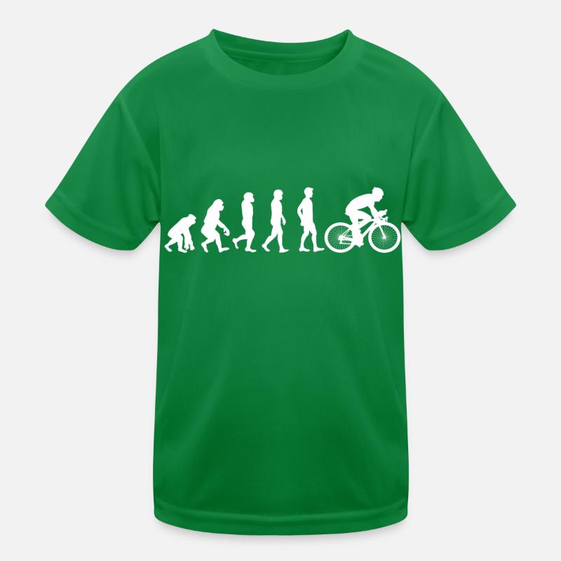 Bike Evolution blanc T-shirt sport Enfant