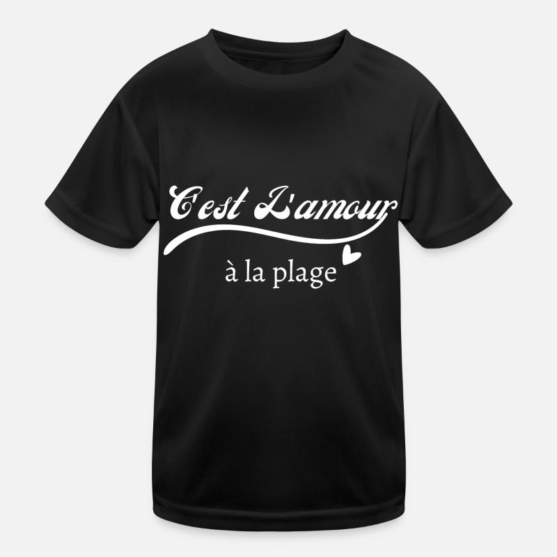 C’est l’amour à plage T-shirt sport Enfant