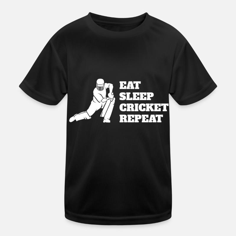 Cricket Cricket Équipe de Cricket Équipe de Cricket T-shirt sport Enfant