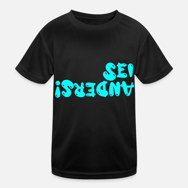 sei anders Kinder Funktions-T-Shirt