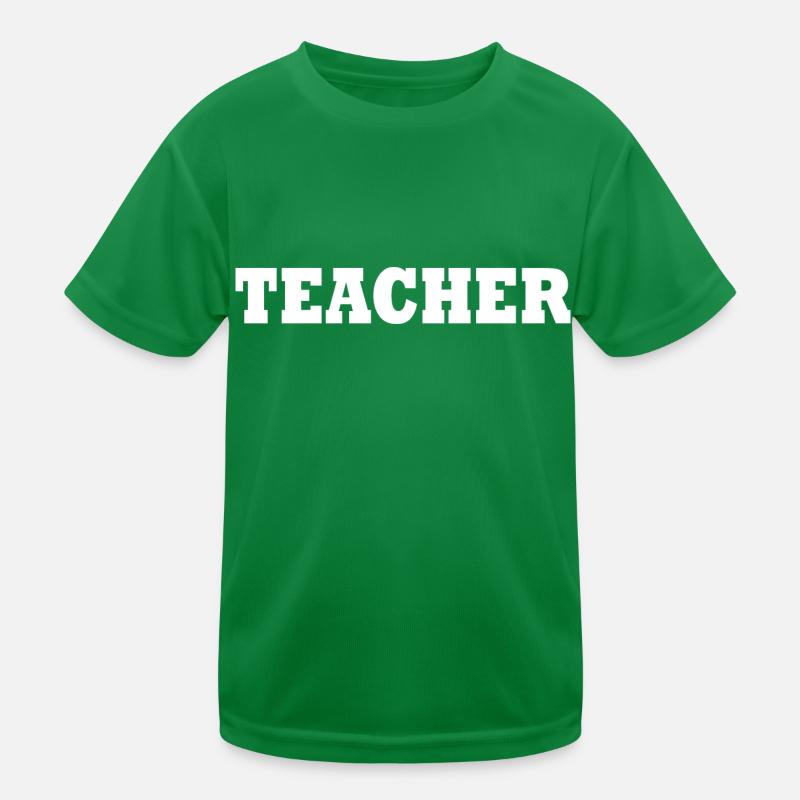 Teacher Kinder Funktions-T-Shirt