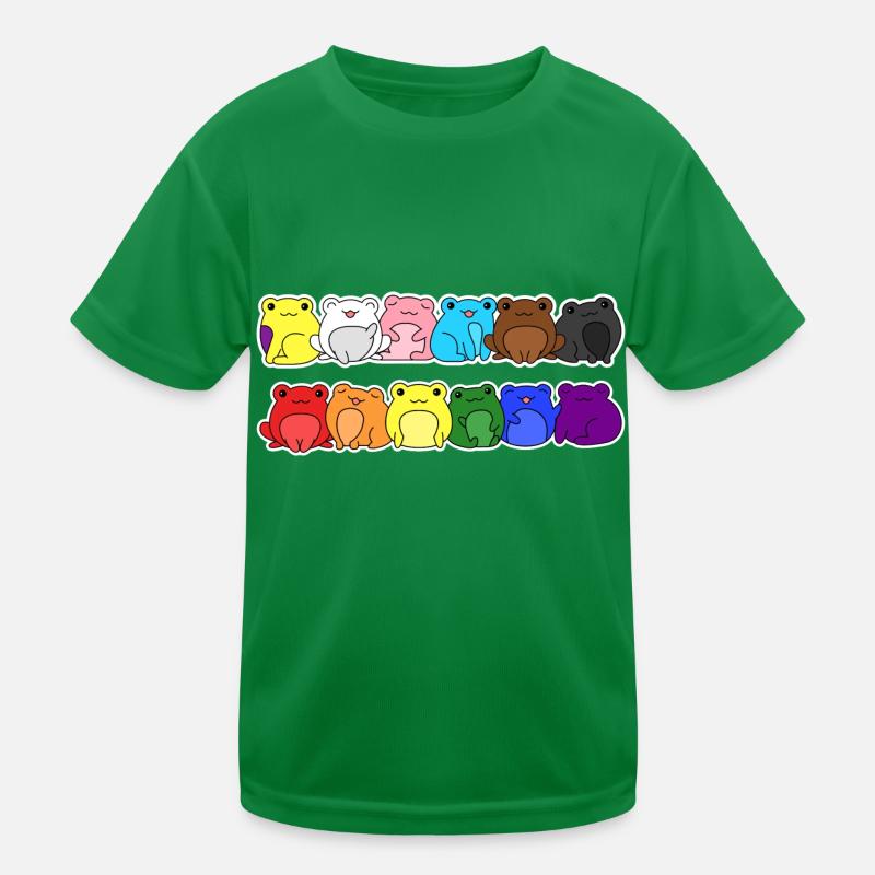 Fierté Progrès FlagFrog Egalité T-shirt sport Enfant
