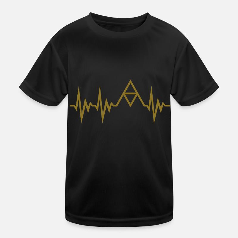 Triangle Beat Kinder Funktions-T-Shirt