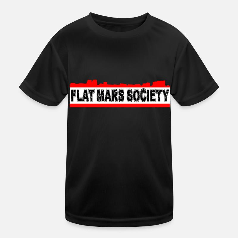 FLAT MARS SOCIETY Kids Functional T-Shirt