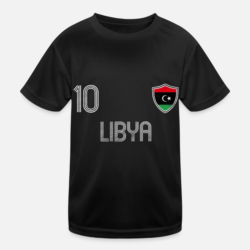 Libye Équipe de football T-shirt sport Enfant