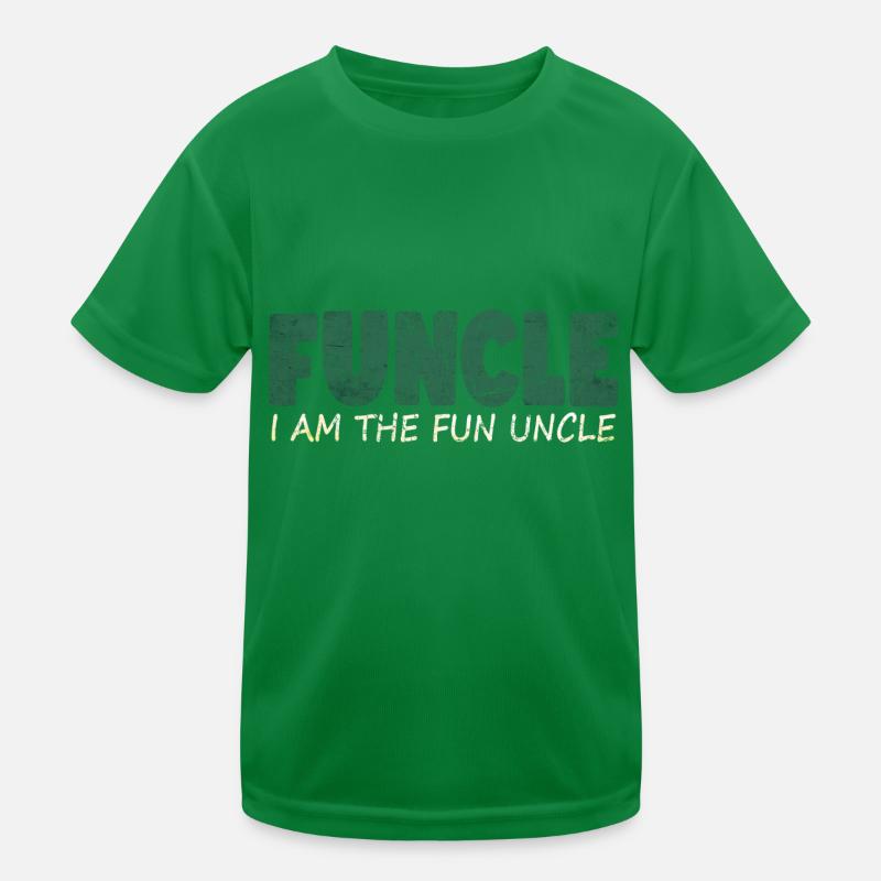 funcle spass onkel Kinder Funktions-T-Shirt