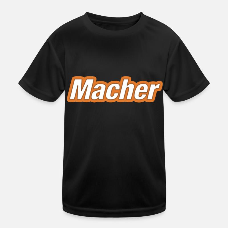 Macher Kinder Funktions-T-Shirt