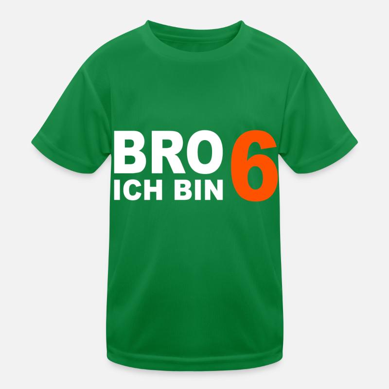 6. Geburtstag Geschenk Kinder Funktions-T-Shirt