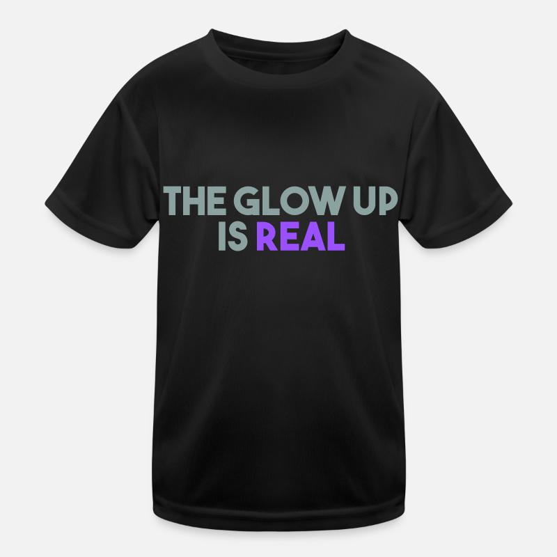 DAS LEUCHTEN IST ECHT Kinder Funktions-T-Shirt