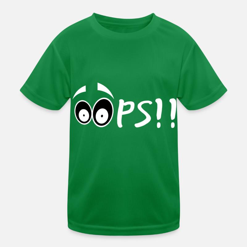 Oops Kids Functional T-Shirt