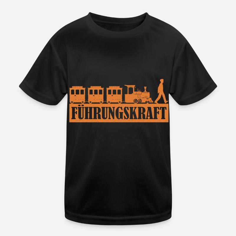 Chef de file du chemin de fer miniature T-shirt sport Enfant