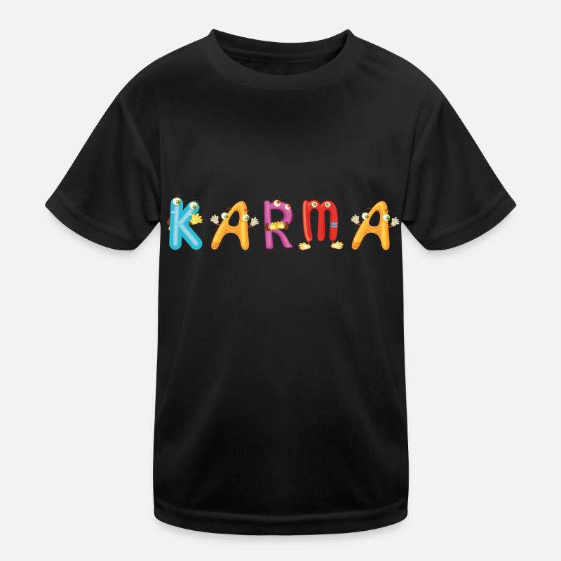 Karma Kinder Funktions-T-Shirt