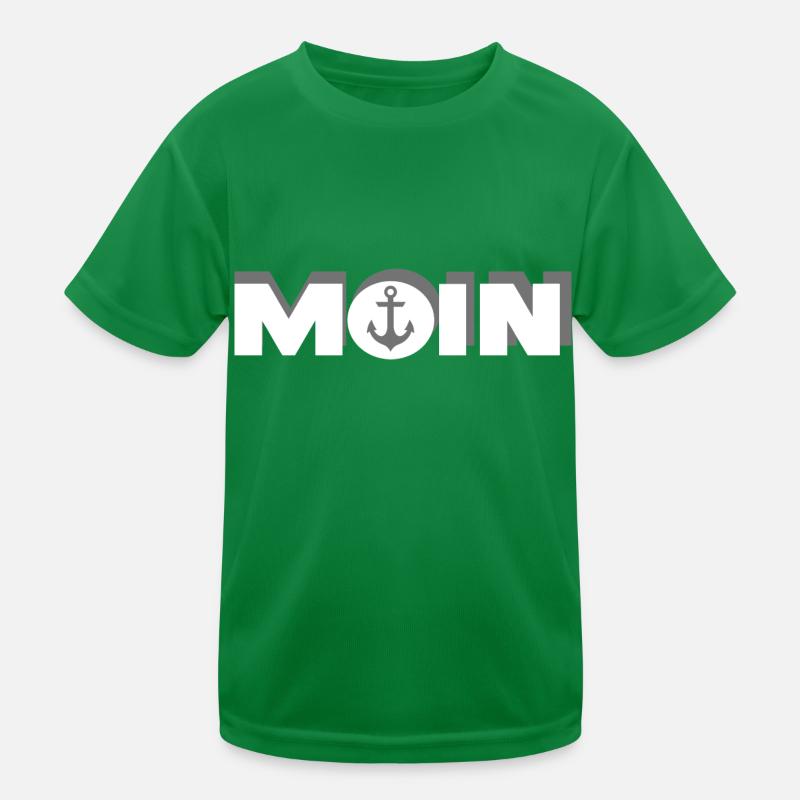 moin Kinder Funktions-T-Shirt