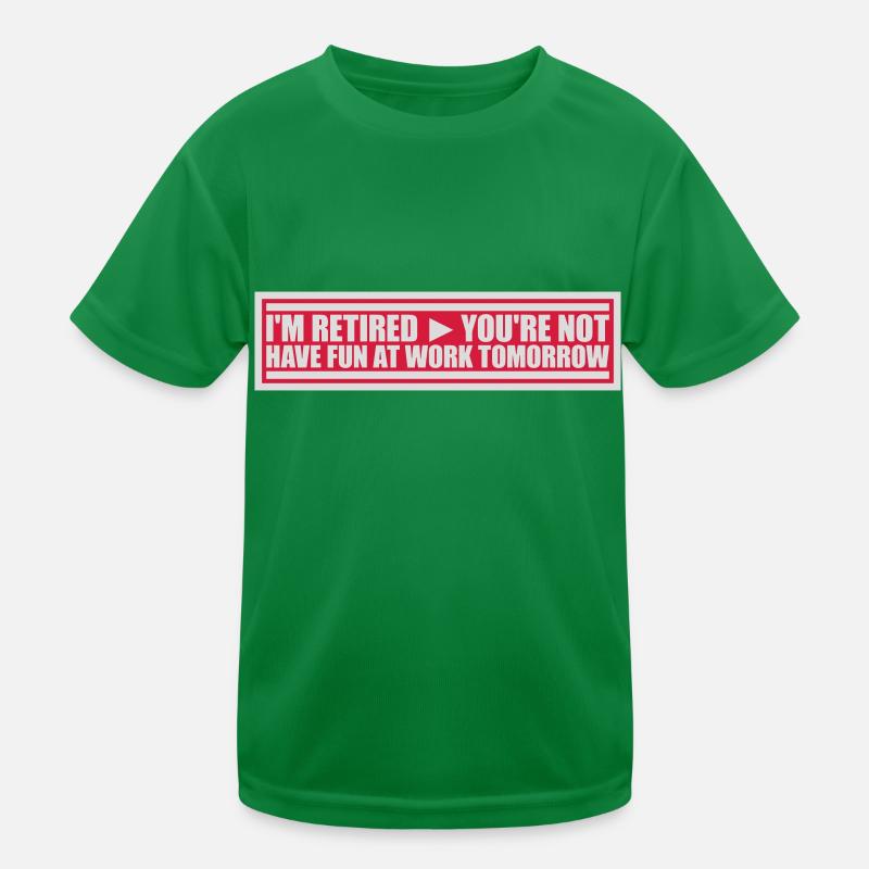 have fun at work Kinder Funktions-T-Shirt