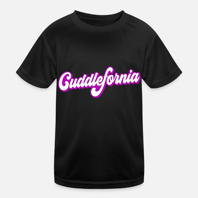 Cuddlefornia cuddlefornia cuddle | Farben änderbar Kinder Funktions-T-Shirt