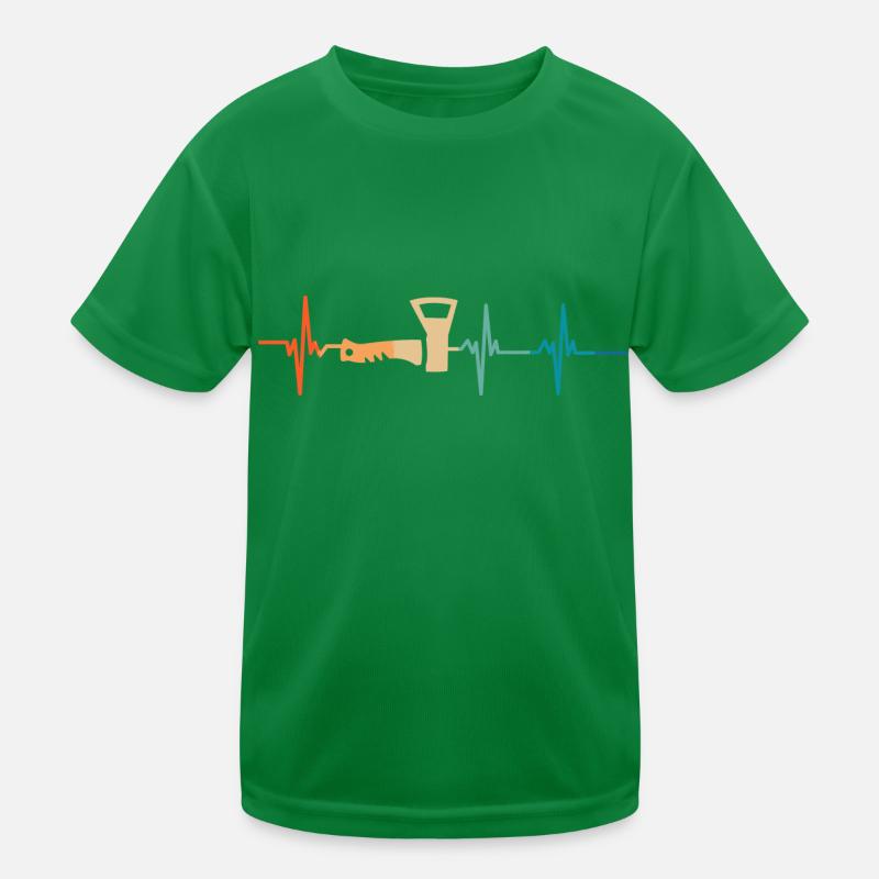 Axt-Herzschlag Kinder Funktions-T-Shirt