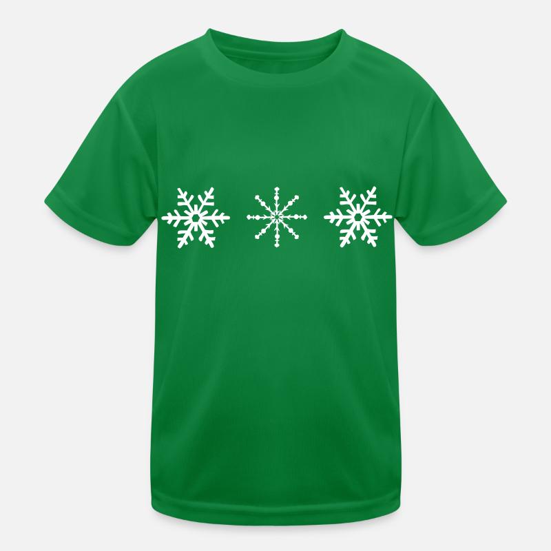flocons de neige T-shirt sport Enfant