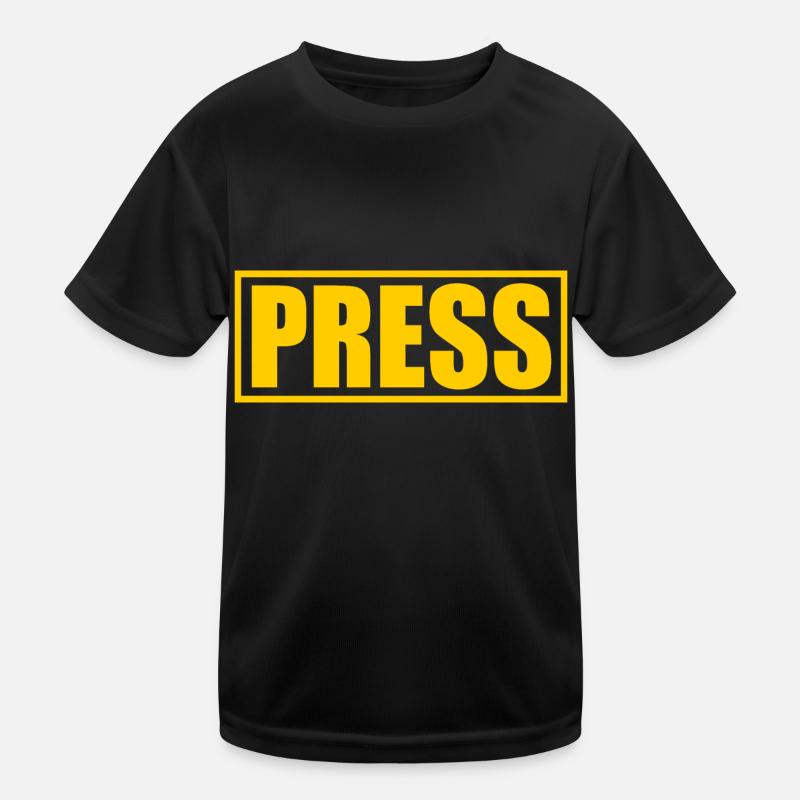 Press press Kids Functional T-Shirt