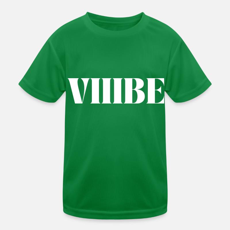 "VIIIBE" Kids Functional T-Shirt