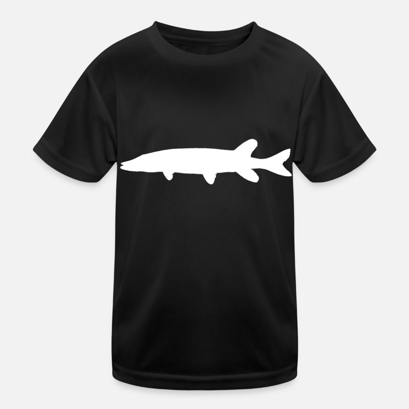 Brochet blanc T-shirt sport Enfant