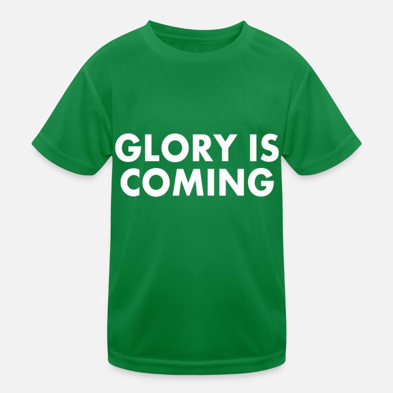 Glory is coming Kids Functional T-Shirt