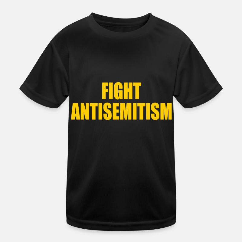 fight antisemitism Kids Functional T-Shirt