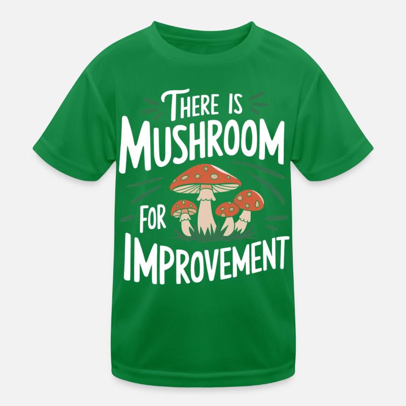 Pilz Pilze Funghi Champignon Kinder Funktions-T-Shirt