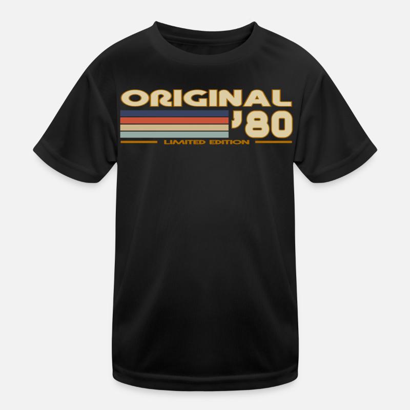1980 Kinder Funktions-T-Shirt