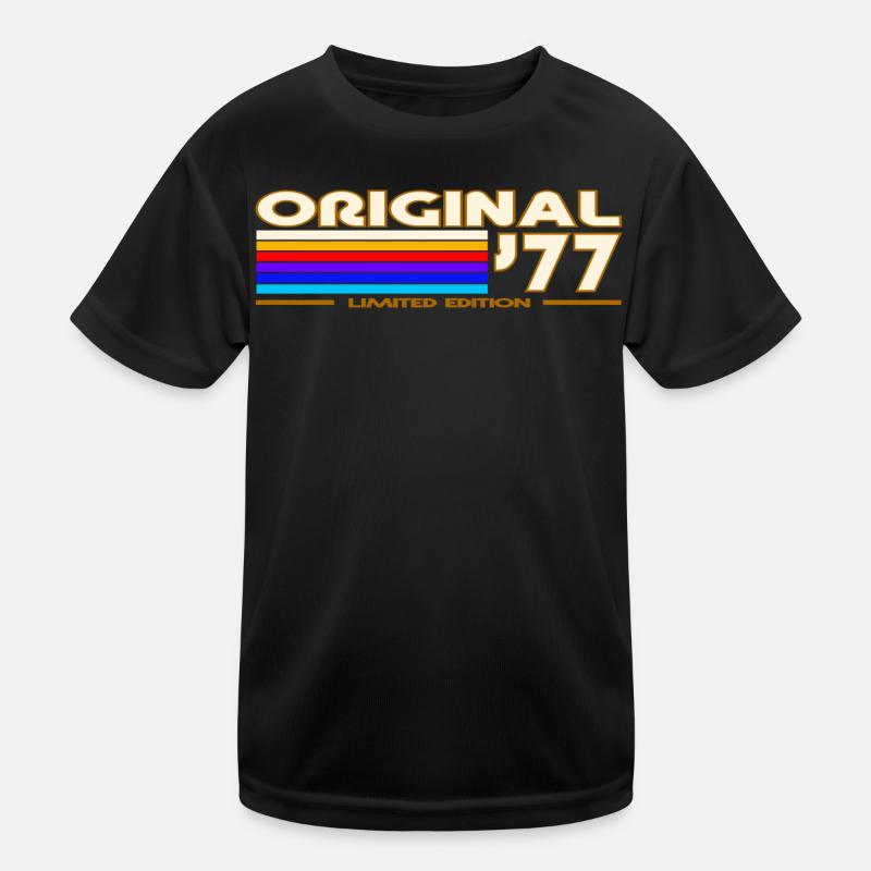 Original 77 Rainbow Retro Kids Functional T-Shirt